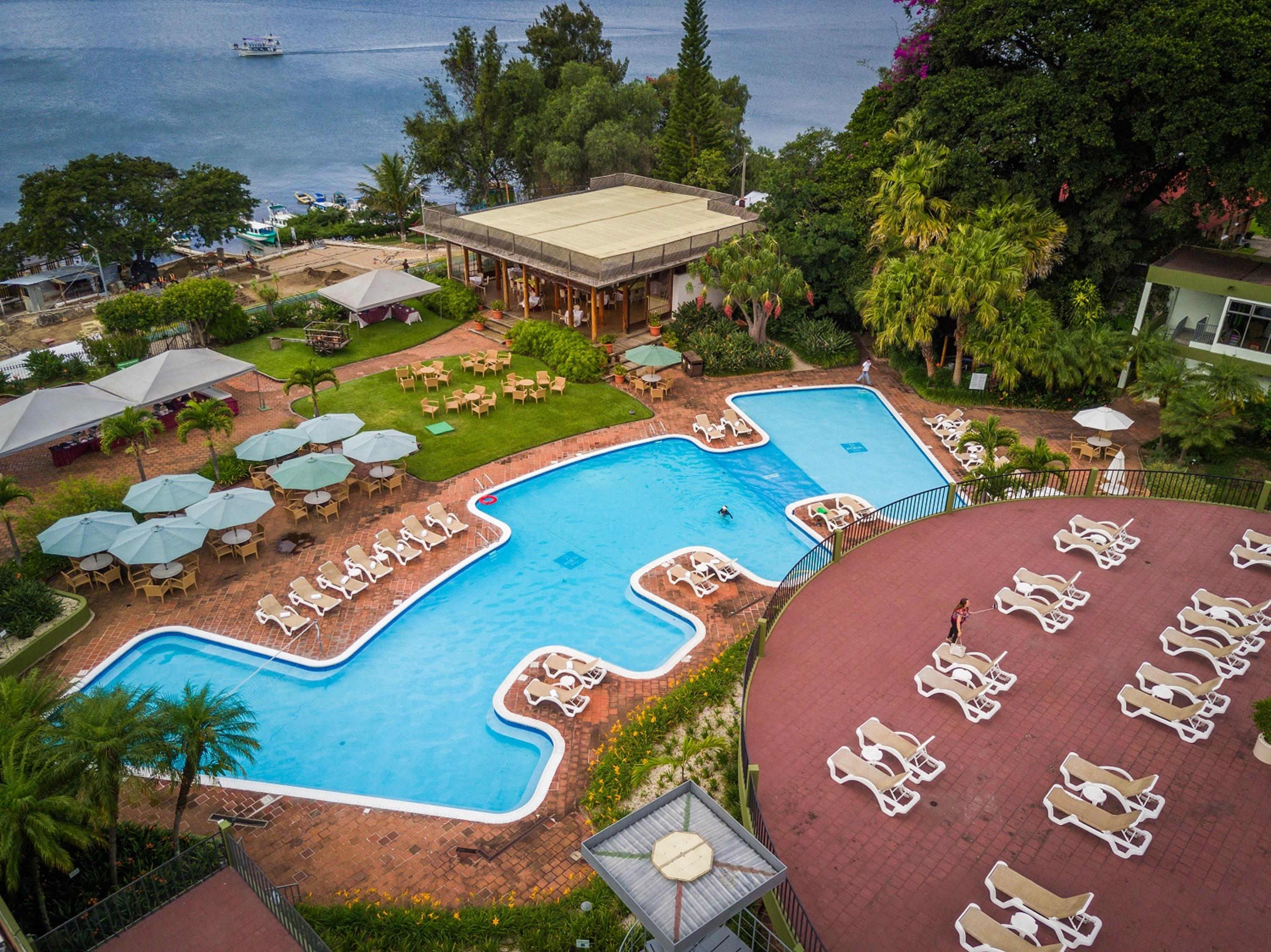 Porta Hotel del Lago Panajachel Esterno foto
